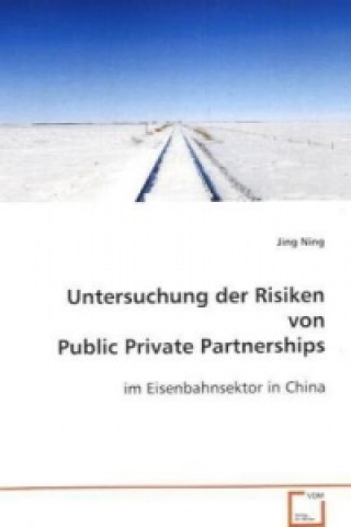 Kniha Untersuchung der Risiken von Public Private Partnerships Jing Ning