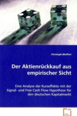 Livre Der Aktienrückkauf aus empirischer Sicht Christoph Blieffert