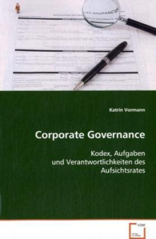 Könyv Corporate Governance Katrin Vormann