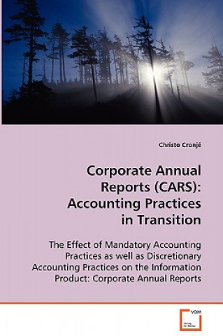 Книга Corporate Annual Reports (CARS) Christo Cronjé