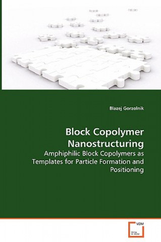 Książka Block Copolymer Nanostructuring - Amphiphilic Block Copolymers as Templates for Particle Formation and Positioning Blazej Gorzolnik