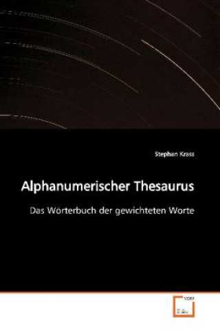 Buch Alphanumerischer Thesaurus Stephan Krass