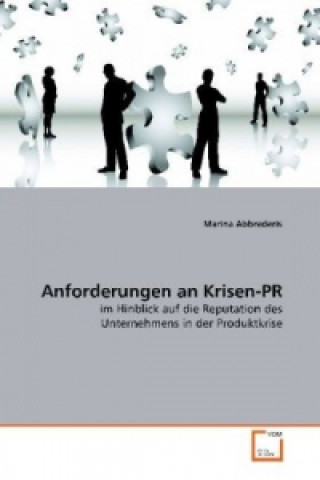 Kniha Anforderungen an Krisen-PR Marina Abbrederis