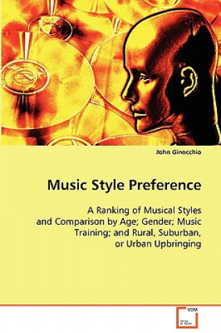 Kniha Music Style Preference John Ginocchio