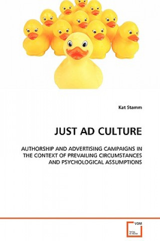 Книга Just Ad Culture Kat Stamm