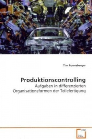 Buch Produktionscontrolling Tim Ronneberger