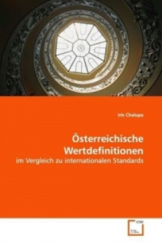 Knjiga Österreichische Wertdefinitionen Iris Chalupa