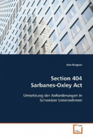 Carte Section 404 Sarbanes-Oxley Act Alex Blagoev