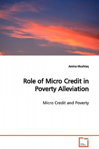 Könyv Role of Micro Credit in Poverty Alleviation Amina Mushtaq
