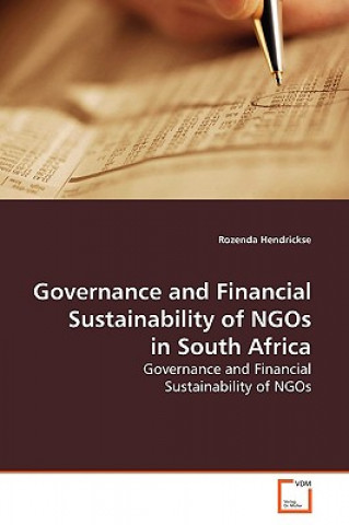 Kniha Governance and Financial Sustainability of NGOs in South Africa Rozenda Hendrickse