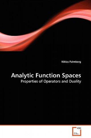 Książka Analytic Function Spaces Niklas Palmberg