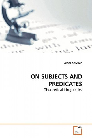 Book On Subjects and Predicates Alona Soschen