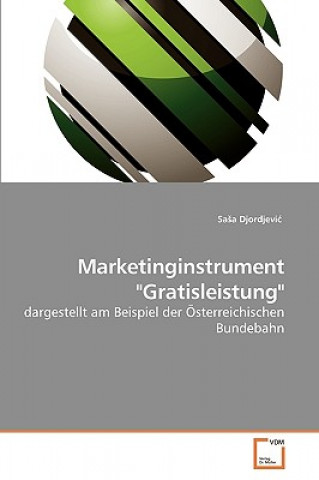 Buch Marketinginstrument Gratisleistung Sa a Djordjevi