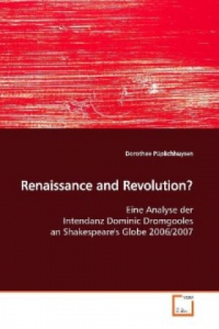 Könyv Renaissance and Revolution? Dorothee Püplichhuysen