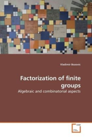 Book Factorization of finite groups Vladimir Bozovic