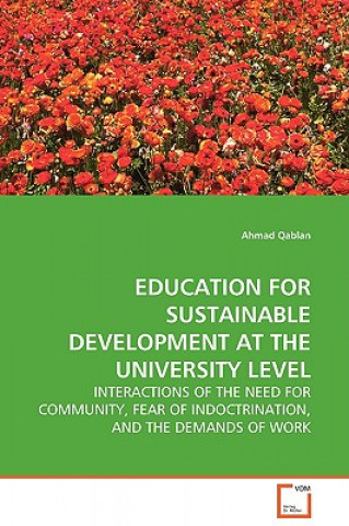 Carte Education for Sustainable Development at the University Level Ahmad Qablan