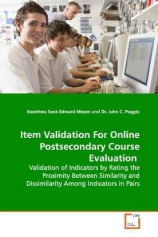 Carte Item Validation For Online Postsecondary Course Evaluation Soonhwa Seok