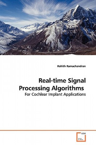 Livre Real-time Signal Processing Algorithms Rohith Ramachandran