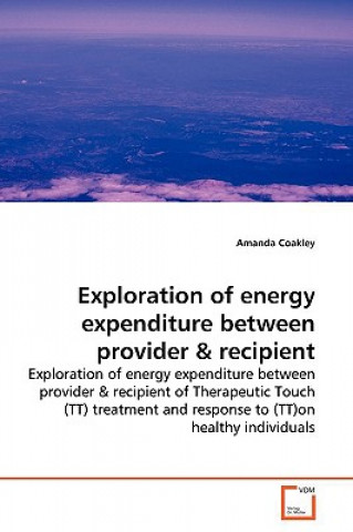 Carte Exploration of energy expenditure between provider Amanda Coakley