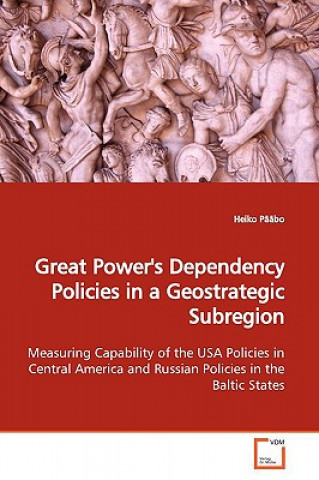 Kniha Great Power's Dependency Policies in a Geostrategic Subregion Heiko Pääbo