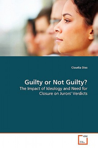 Kniha Guilty or Not Guilty? Claudia Diez