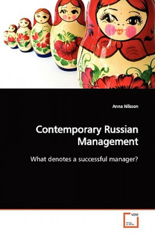 Knjiga Contemporary Russian Management Anna Nilsson