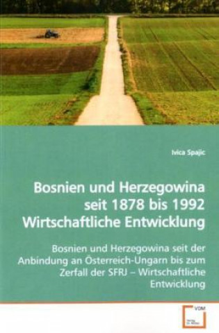 Book Bosnien und Herzegowina seit 1878 bis 1992 Wirtschaftliche Entwicklung Ivica Spajic