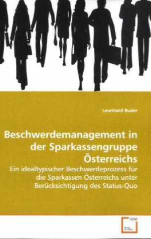 Buch Beschwerdemanagement in der Sparkassengruppe  Österreichs Leonhard Buder