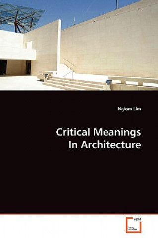 Kniha Critical Meanings In Architecture Ngiom Lim