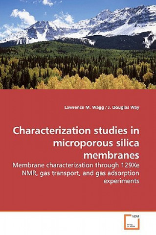 Knjiga Characterization studies in microporous silica membranes Lawrence M. Wagg