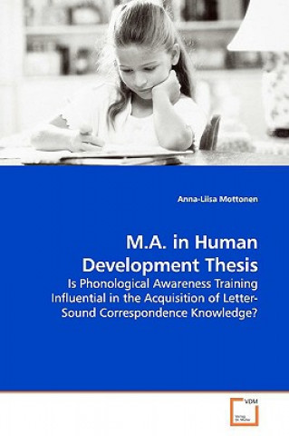 Kniha M.A. in Human Development Thesis Anna-Liisa Mottonen