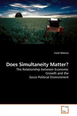 Knjiga Does Simultaneity Matter? Carol Tallarico
