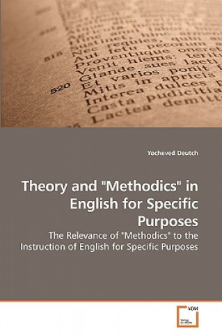 Book Theory and Methodics in English for Specific Purposes Yocheved Deutch