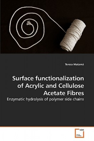 Kniha Surface functionalization of Acrylic and Cellulose Acetate Fibres Teresa Matamá