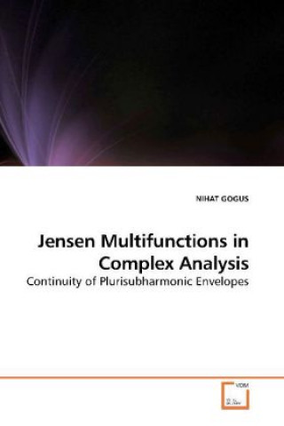 Książka Jensen Multifunctions in Complex Analysis Nihat Gogus