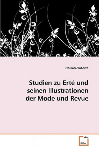 Carte Studien zu Erte und seinen Illustrationen der Mode und Revue Florence Wibowo