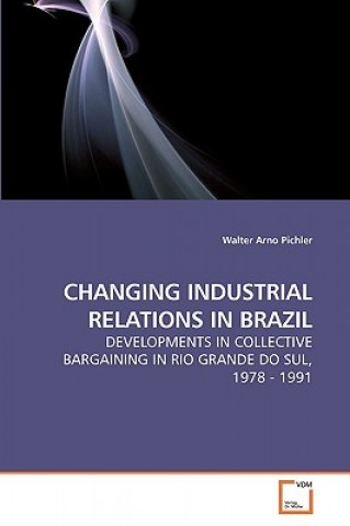 Książka Changing Industrial Relations in Brazil Walter Arno Pichler