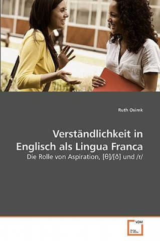 Książka Verstandlichkeit in Englisch als Lingua Franca Ruth Osimk