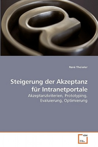 Kniha Steigerung der Akzeptanz fur Intranetportale René Theissler
