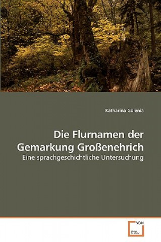 Buch Flurnamen der Gemarkung Grossenehrich Katharina Golenia