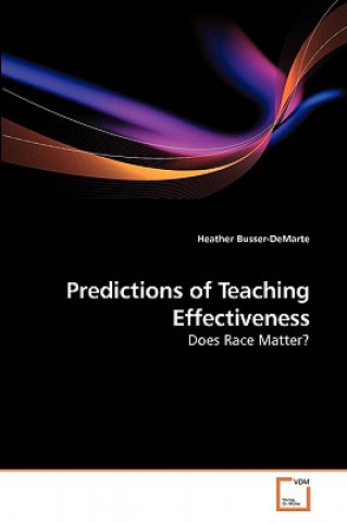 Βιβλίο Predictions of Teaching Effectiveness Heather Busser-DeMarte