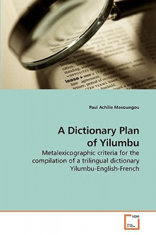 Libro Dictionary Plan of Yilumbu Paul Achille Mavoungou