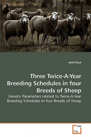 Könyv Three Twice-A-Year Breeding Schedules in four Breeds of Sheep Akin Pala
