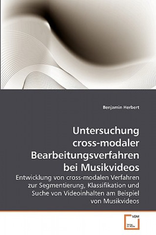 Buch Untersuchung cross-modaler Bearbeitungsverfahren bei Musikvideos Benjamin Herbert