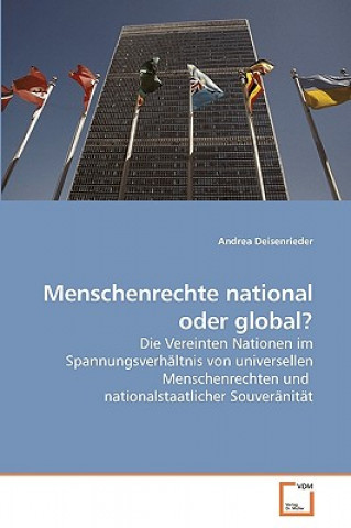 Kniha Menschenrechte national oder global? Andrea Deisenrieder