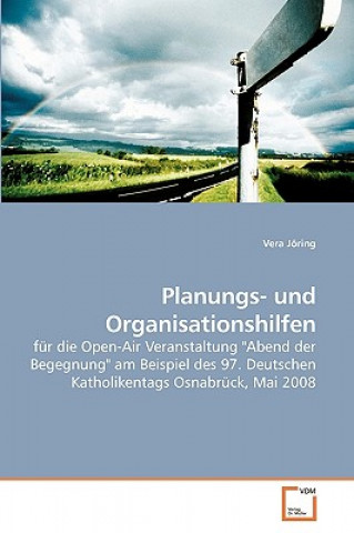 Kniha Planungs- und Organisationshilfen Vera Jöring