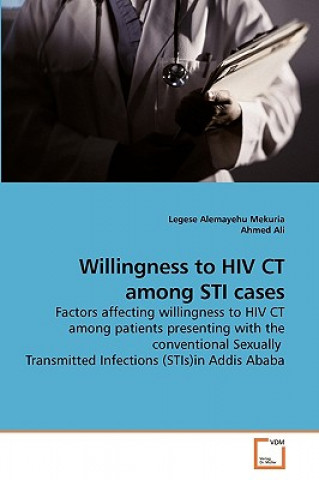 Kniha Willingness to HIV CT among STI cases Legese Alemayehu Mekuria