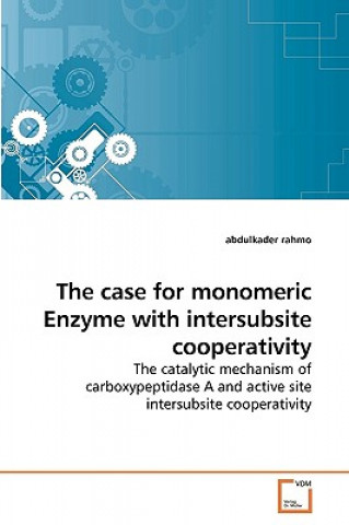 Carte case for monomeric Enzyme with intersubsite cooperativity Abdulkader Rahmo