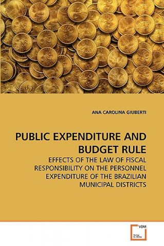 Könyv Public Expenditure and Budget Rule Ana C. Giuberti