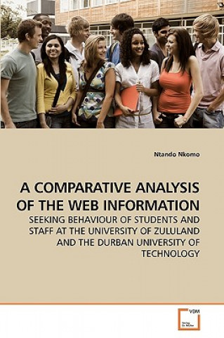 Kniha Comparative Analysis of the Web Information Ntando Nkomo